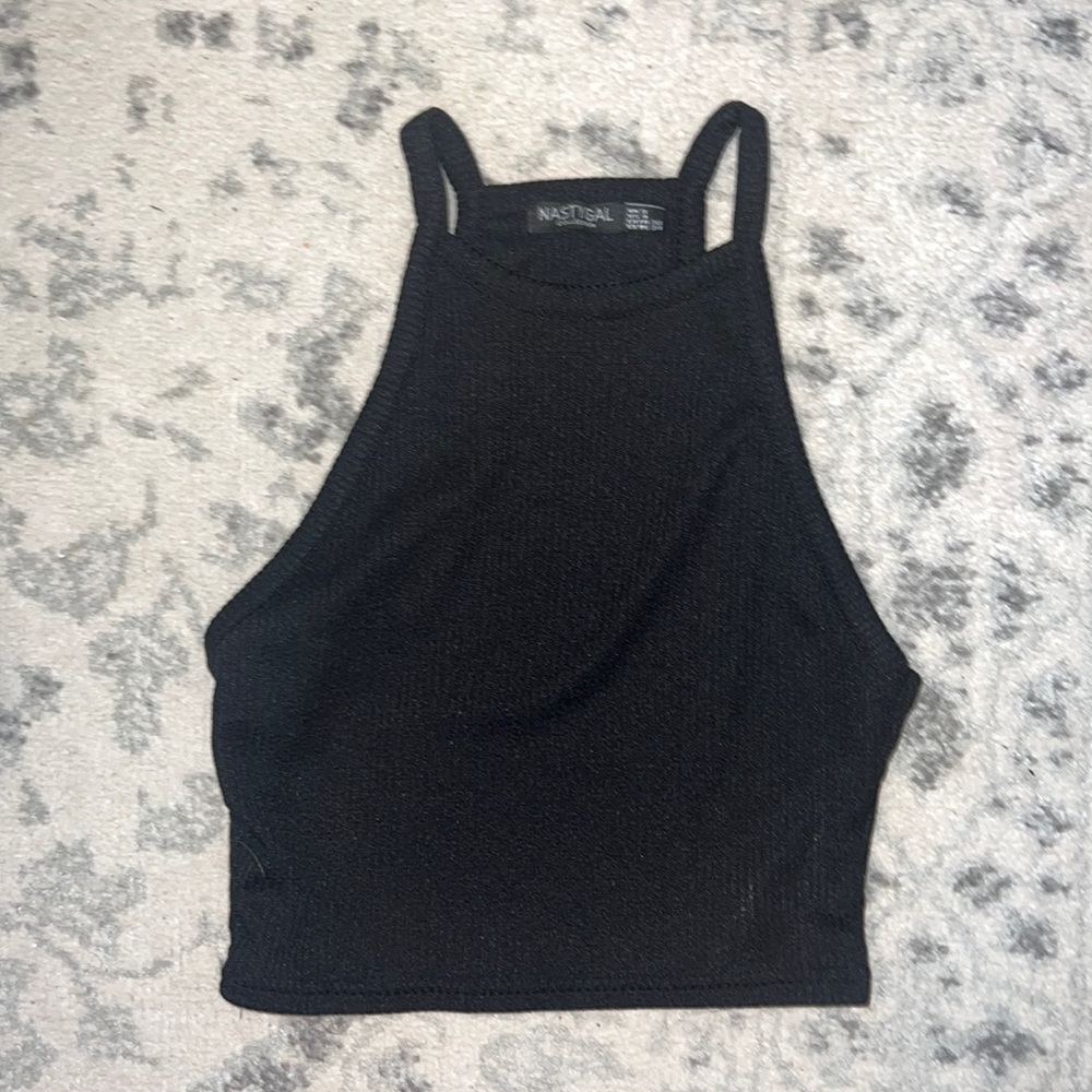 Ribbed Halter Top